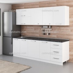 سرویس آشپزخانه | سفید 250 سانتی B-1