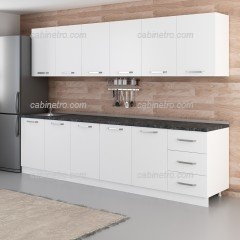 سرویس آشپزخانه | سفید 300 سانتی B-2