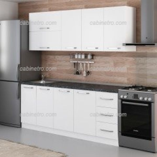 سرویس آشپزخانه | سفید 210 سانتی B-2