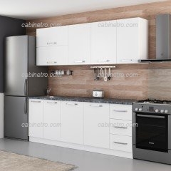 سرویس آشپزخانه | سفید 220 سانتی B-2