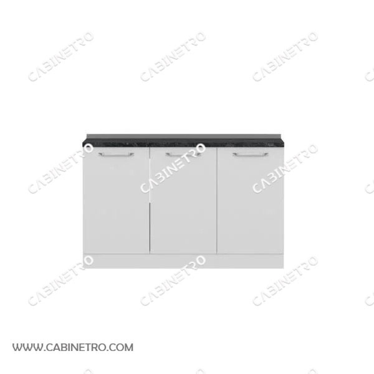 کابینت آماده | زمینی سفید 135 سانتی
