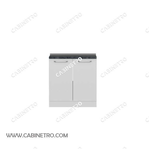 کابینت آماده | زیرسینک سفید 80 سانتی S1