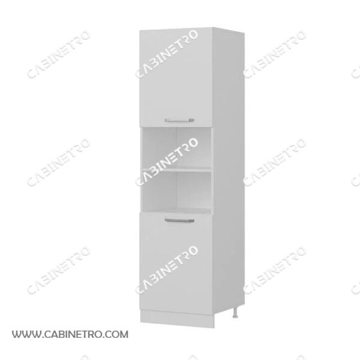 کابینت آماده | کمدی سفید 60 سانتی K60-S2