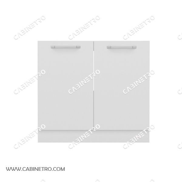 کابینت آماده | زیر سینک سفید 90 سانتی