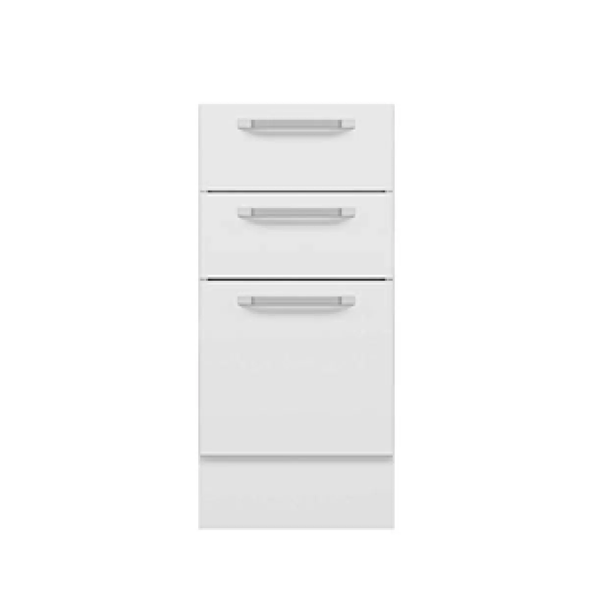 کابینت زمینی 3 کشو با کشو عمیق 45 سانت