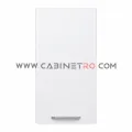 نمای روبرو کابینت دیواری سفید تک درب عرض 45 ارتفاع ۹۰ سانت کابینت رو