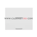 نمای روبرو کابینت دیواری سفید آبچکان عرض 90 ارتفاع ۷۲ سانت کابینت رو
