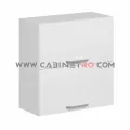 نمای چپ کابینت دیواری سفید آبچکان عرض 80 ارتفاع ۹۰ سانت کابینت رو