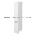 نمای راست کابینت ایستاده سفید 40 سانت ارتفاع 240 سانت کابینت رو