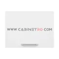 نمای روبرو کابینت دیواری سفید عرض 60 ارتفاع 45 عمق ۳۰ سانت کابینت رو