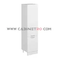 نمای چپ کابینت ایستاده سفید 60 سانت ارتفاع 240 سانت کابینت رو