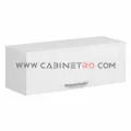 نمای چپ کابینت دیواری سفید عرض 90 ارتفاع 36 عمق ۳۰ سانت کابینت رو