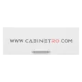 نمای روبرو کابینت دیواری سفید عرض 100 ارتفاع 36 عمق ۳۰ سانت کابینت رو