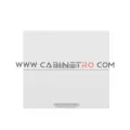 نمای روبرو کابینت دیواری سفید آبچکان عرض 80 ارتفاع ۷۲ سانت کابینت رو