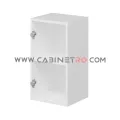نمای داخل بدون در کابینت دیواری سفید تک درب 40 سانت ارتفاع ۷۲ سانت کابینت رو