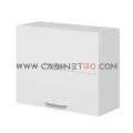 نمای راست کابینت دیواری سفید آبچکان عرض 90 ارتفاع ۷۲ سانت کابینت رو