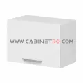 نمای راست کابینت دیواری سفید عرض 60 ارتفاع 45 عمق ۳۰ سانت کابینت رو