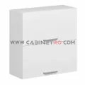 نمای چپ کابینت دیواری سفید آبچکان عرض 90 ارتفاع ۹۰ سانت کابینت رو