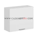 نمای چپ کابینت دیواری سفید آبچکان عرض 90 ارتفاع ۷۲ سانت کابینت رو