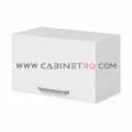 نمای راست کابینت دیواری سفید عرض 60 ارتفاع 36 عمق ۳۰ سانت کابینت رو