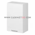 نمای راست کابینت دیواری سفید تک درب عرض ۶۰ ارتفاع ۹۰ سانت کابینت رو