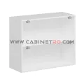 نمای داخل بدون در کابینت دیواری سفید جکی 90 سانت ارتفاع ۷۲ سانت کابینت رو